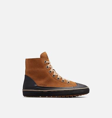 Sorel Kengät - Caribou Miesten Sneaker Mustat Ruskea - LFQGN9037